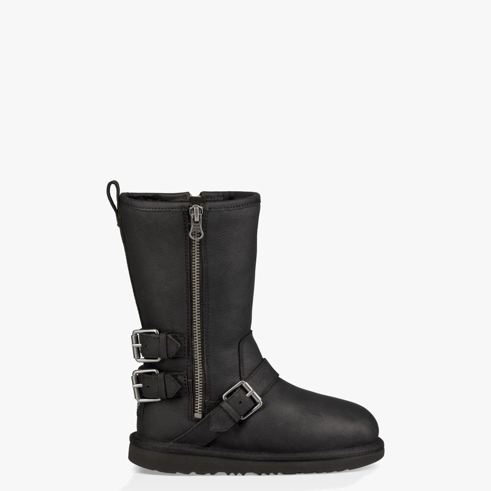 Bottes UGG Kaila Fille Noir Soldes 482LDWYK